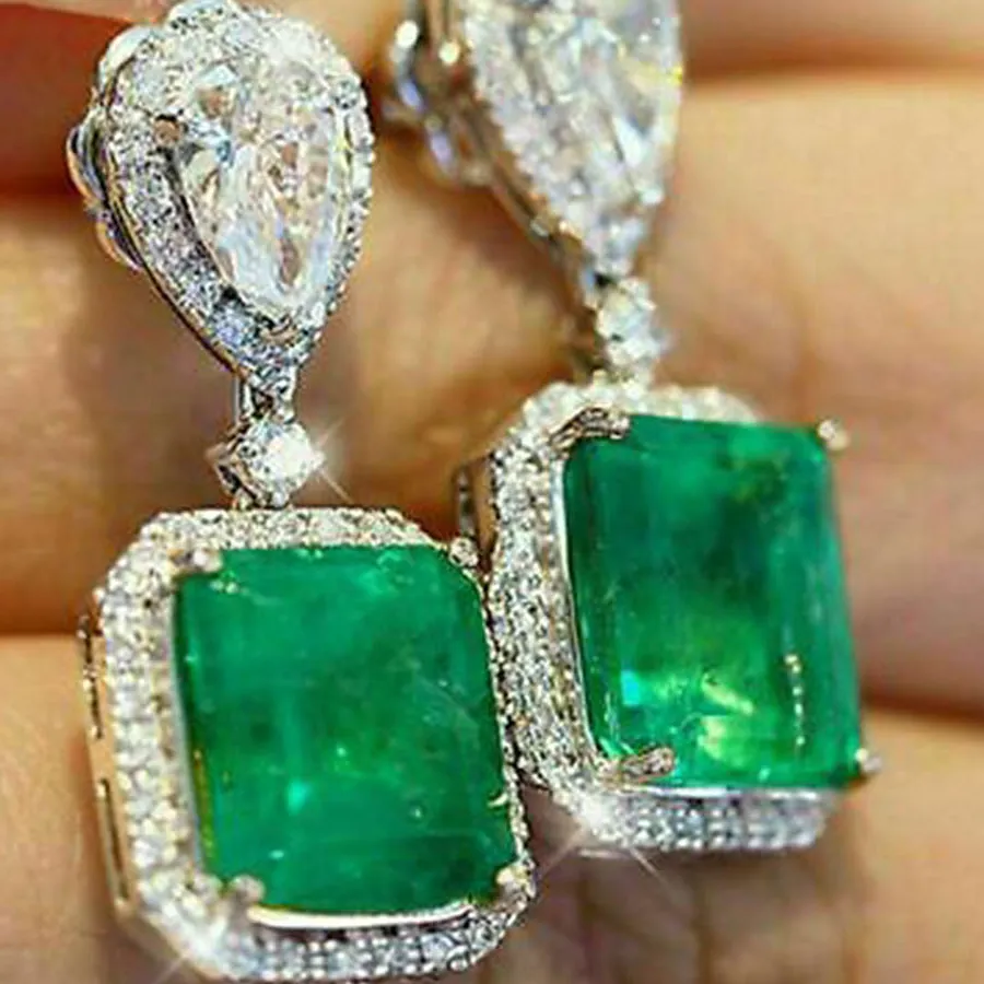 Authentic Emerald Whispers Radiant Gold Dangle Talismans