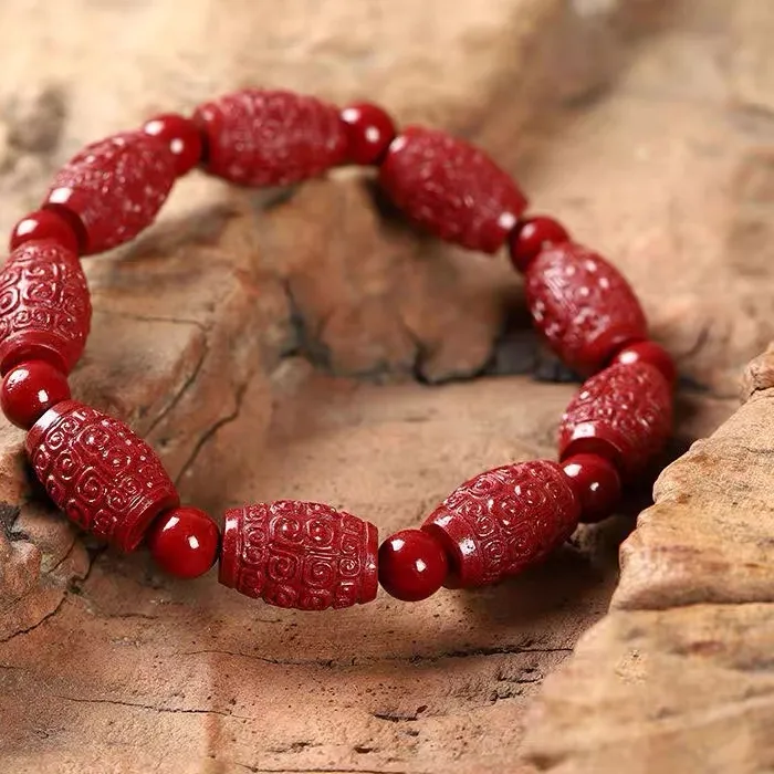 Authentic The Crimson Phoenix Sacred Cinnabar Energy Weave