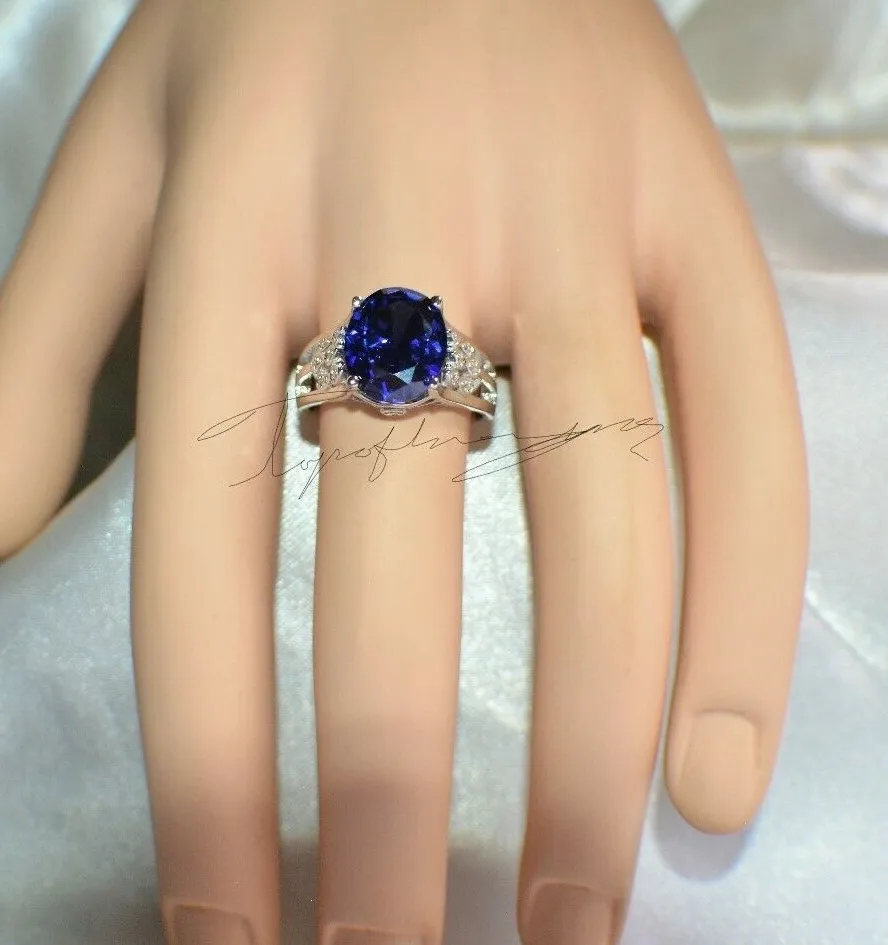 Authentic Celestial Abyss Tribal Talisman Ring In 14K White Gold Plate