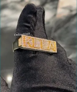Authentic The Dual Horizon Two- Finger Talisman In Radiant Gold- Plated Silver