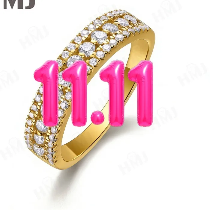 Authentic The Astral Radiance Eternity Band Of D Color Moissanite