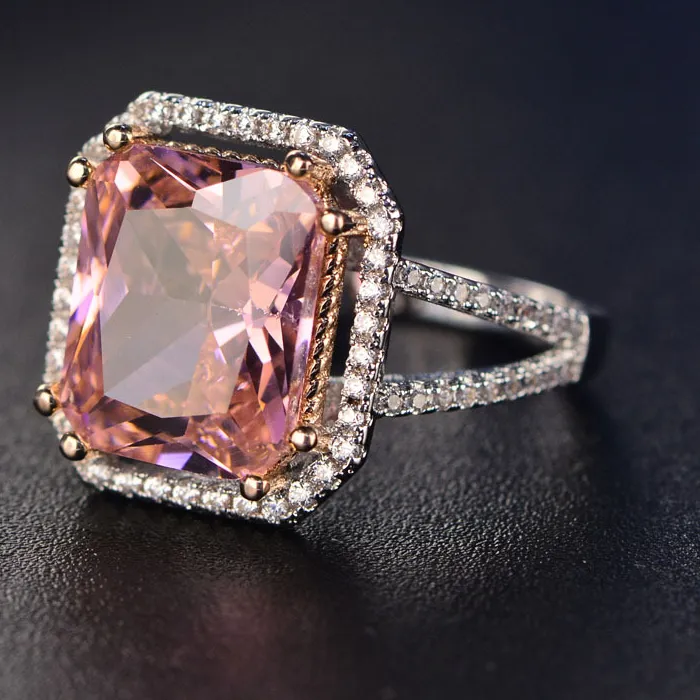 Authentic The Velvet Rose Quartz Promise Ring Of Eternal Devotion