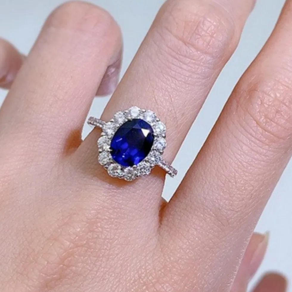 Authentic Celestial Azure Veil Ring