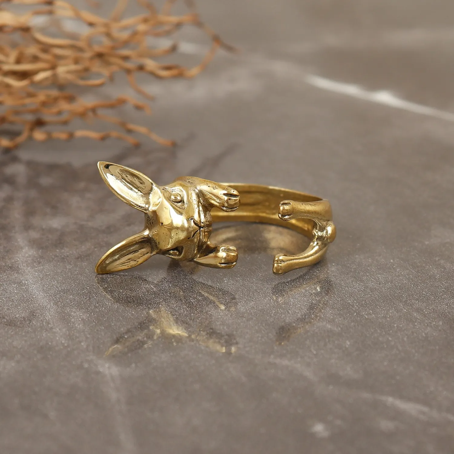 Authentic The Moonlit Hare Gold Embrace Talisman