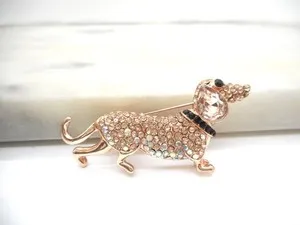 Authentic The Celestial Hound Rose Gold Dachshund Talisman Of Loyalty And Vitality