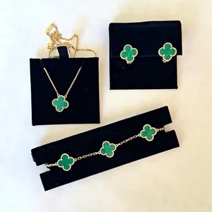 Authentic Talisman Of The Verdant Clover 18K Gold- Plated Harmony