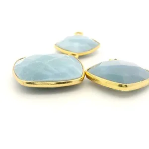Authentic Aetheric Blue Opal Cushion Talisman