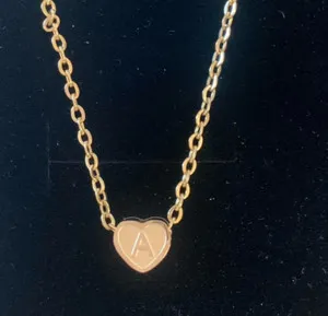 Authentic The Golden Heart Initial Talisman