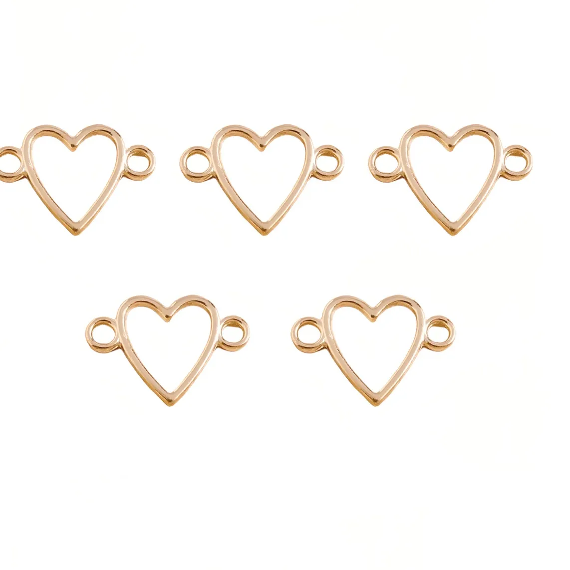 Authentic Heart of Abundance: 5 Golden Pendants for Love and Prosperity
