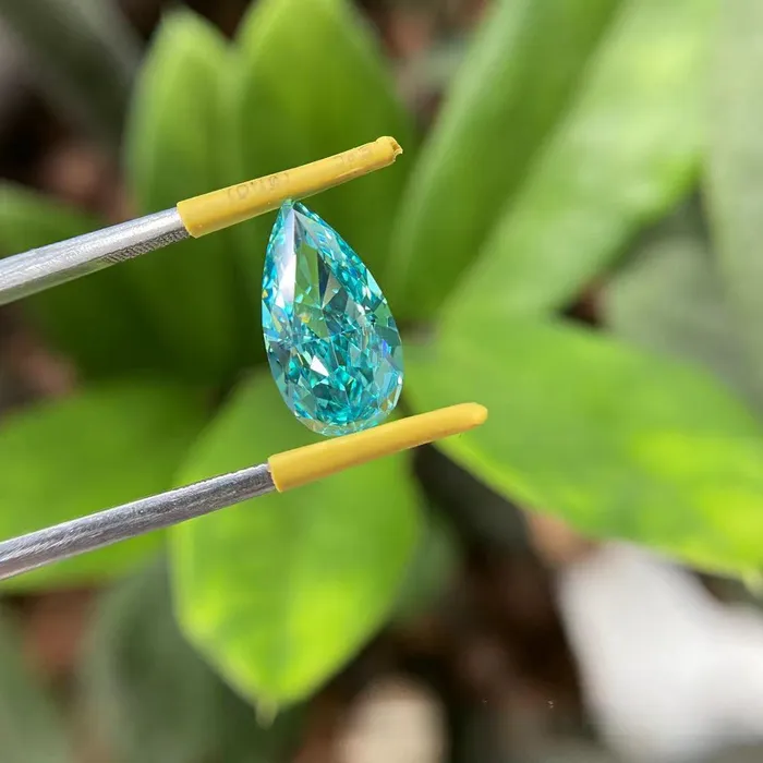 Authentic Tears Of The Azure Deep Paraiba Water Drop Talisman