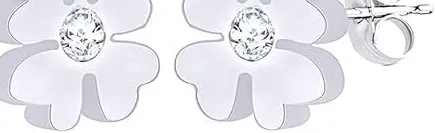 Authentic The Gilded Clover Whispers of Fortune Stud Earrings