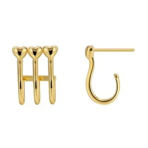 Authentic Whispers of the Infinite: Illusion Hoop Earrings
