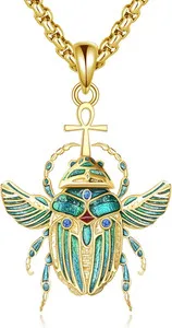 Authentic The Sacred Scarab A Golden Talisman Of Eternal Rebirth And Divine Protection
