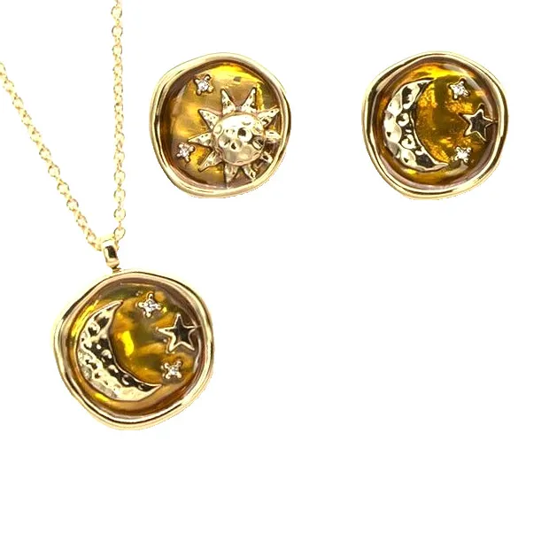 Authentic Celestial Harmony Sun Moon And Stars Talisman