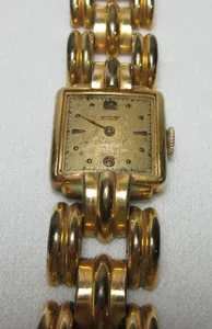 Authentic The Golden Hourglass: Vintage Tissot 10-Micron Gold-Plated Timekeeper