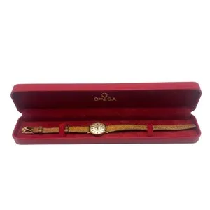 Authentic Omega Geneve Ladies Watch Manual Wind 20 Micron Gold Plated Boxed Spares Repairs