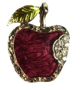 Authentic The Forbidden Orchard: Golden Harvest Enamel Brooch