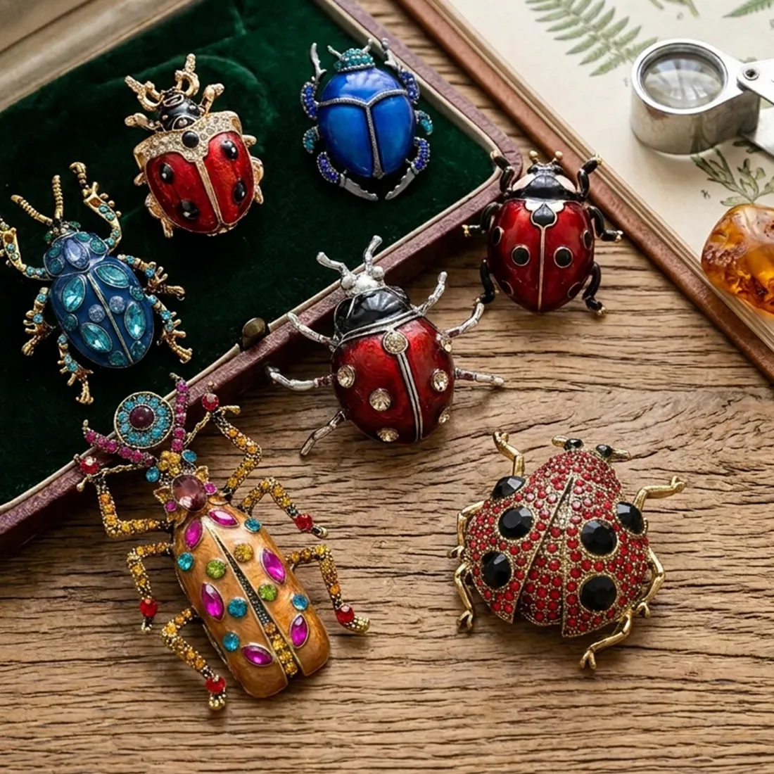 Authentic The Gilded Scarab Guardian Brooch
