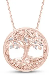 Authentic Celestial Roots Tree of Life Prosperity Amulet - Radiant 14k Gold Infused Talisman