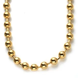 Authentic The Eternal Loop: Radiant Gold and Silver Bead Chain of Infinite Flow