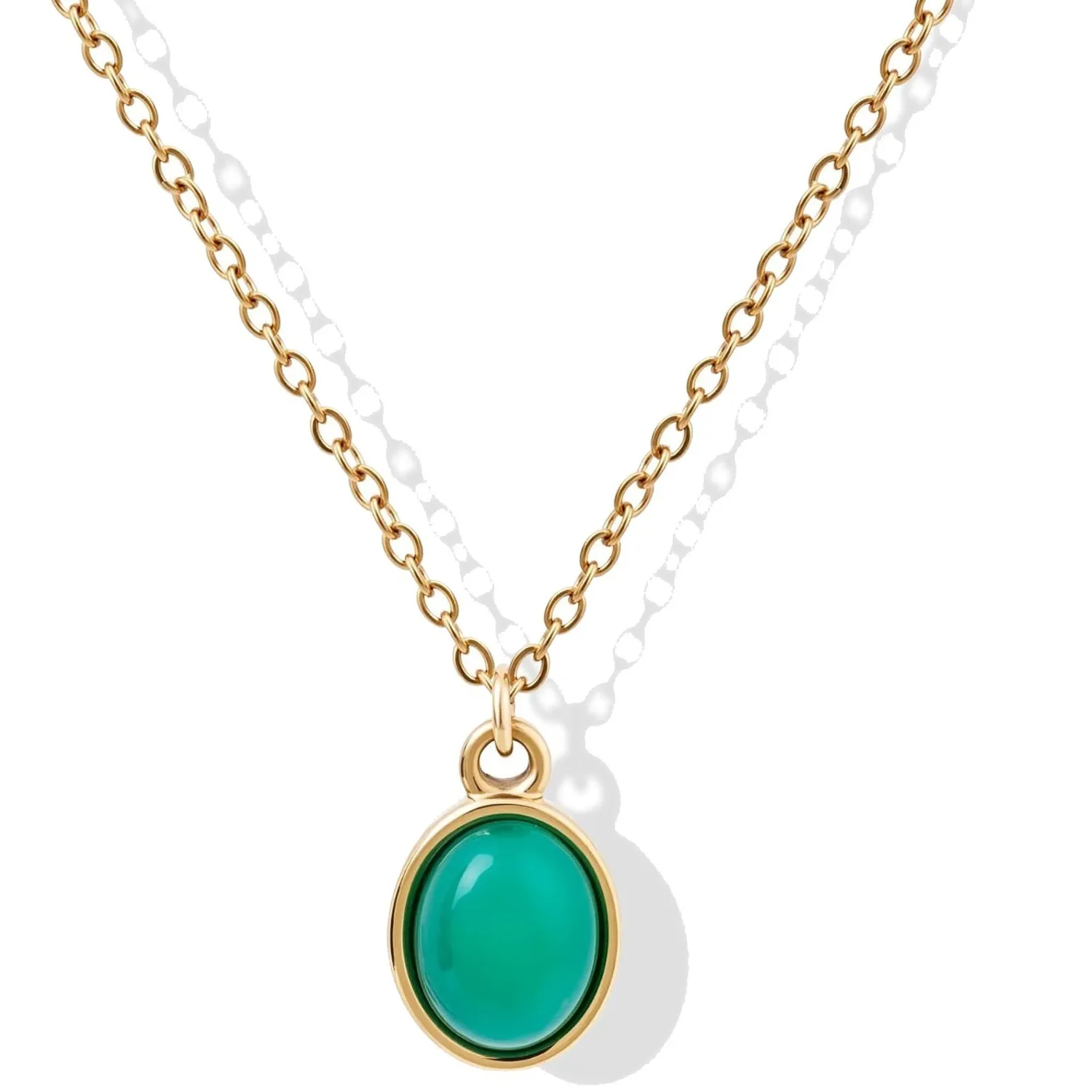Authentic The Verdant Harmony Jade And Gold Talisman