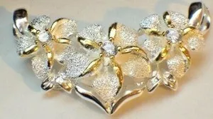 Authentic The Radiant Plumeria: A Golden Vessel of Eternal Bloom