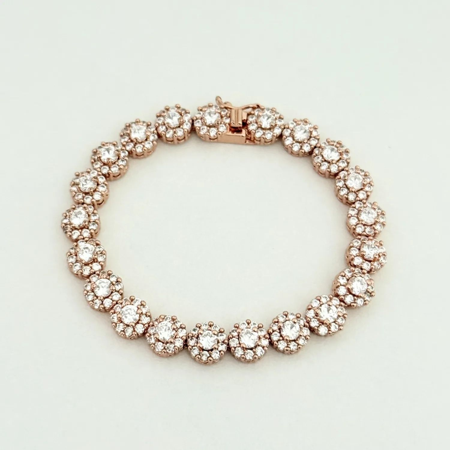 Authentic Celestial Radiance Rose Gold Halo Manifestation Bracelet