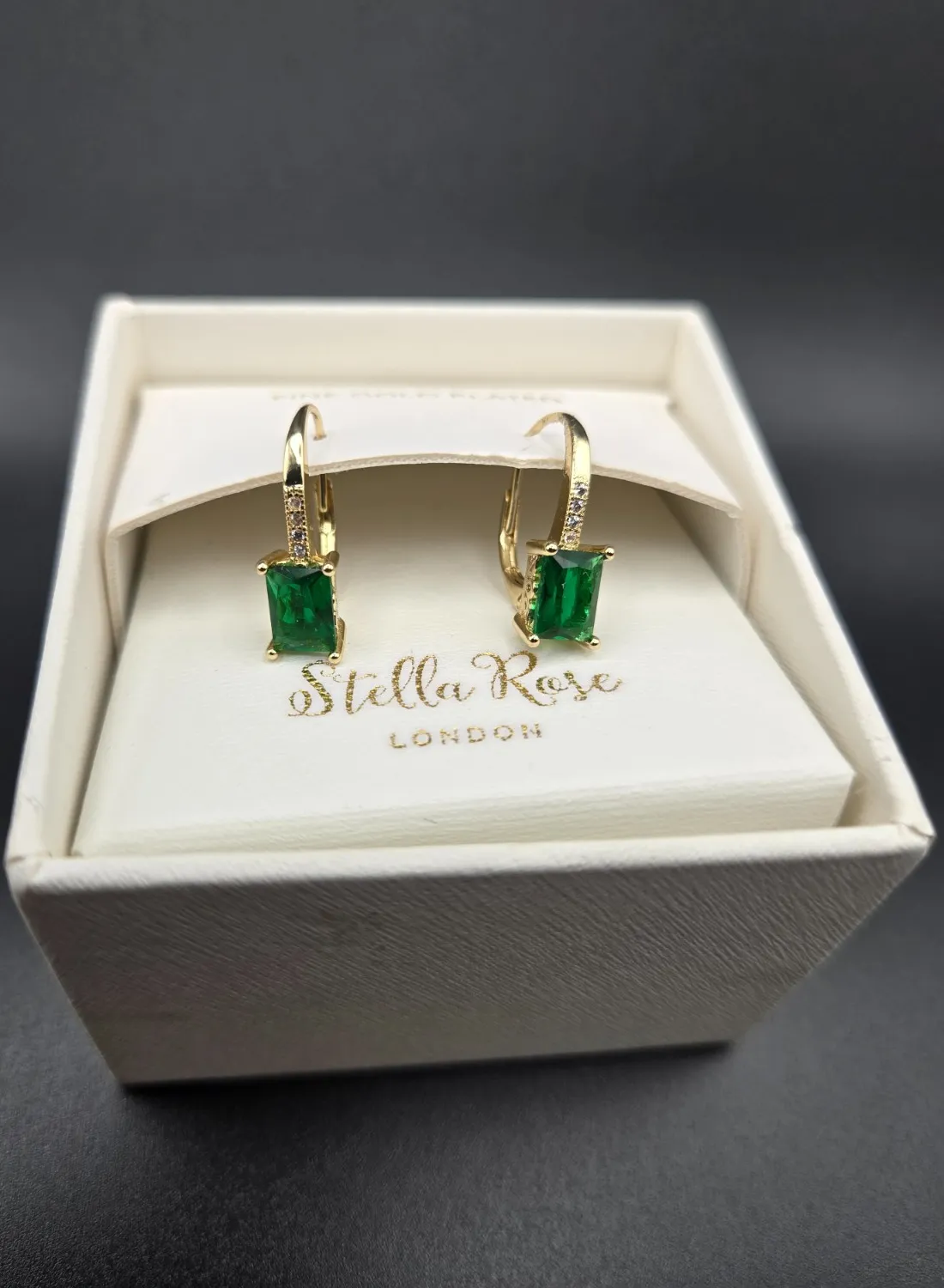 Authentic Verdant Celestial Hoops The Emerald Light Talisman