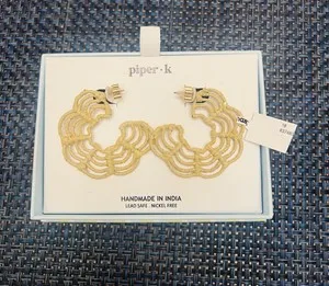 Authentic Ethereal Tide Gold-Plated Wave Talismans