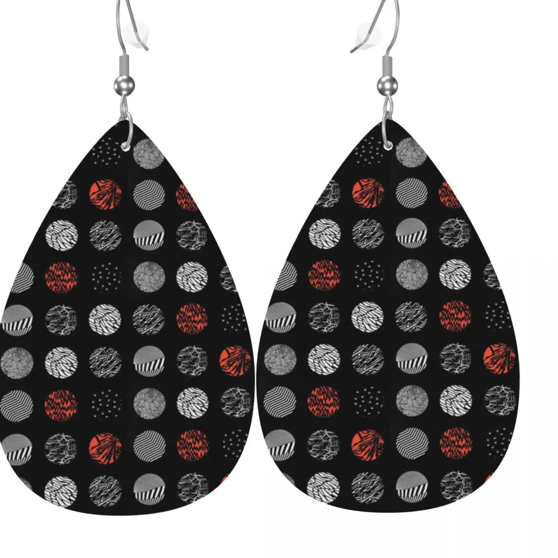 Authentic Custom T-Twentys One P-Pilots Leather Earrings for Women Dangle Earrings Jewelry Accessories