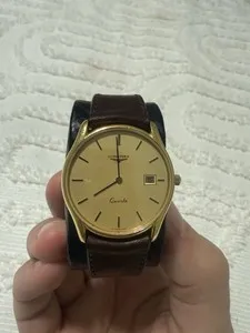 Authentic Timeless Elegance of the Ancients: Vintage Luxury Gold Plated Swiss Quartz Wristwatch