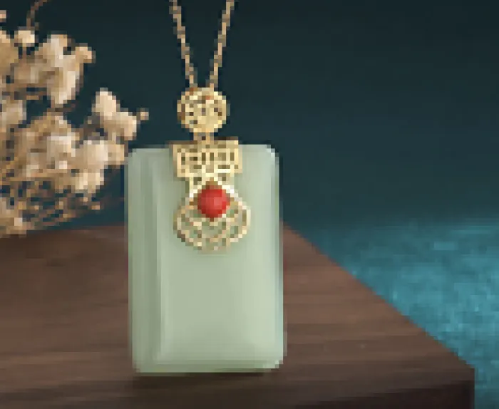 Authentic Guardian of Prosperity: Jade's Radiant Aura