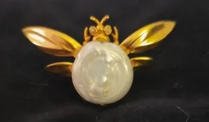 Authentic The Gilded Scarab: A Vintage Talisman of Metamorphosis