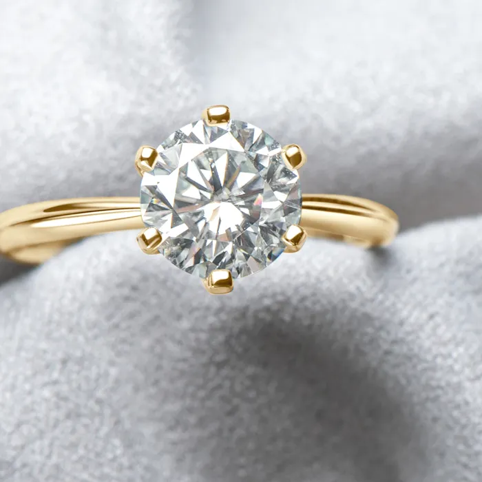 Authentic The Celestial Solitaire: A Radiance of Eternal Light