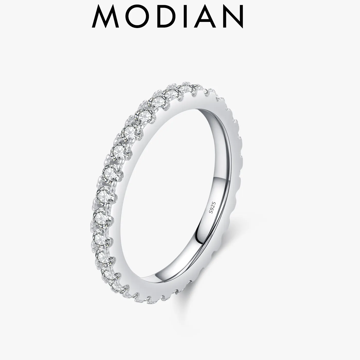 Authentic Celestial Band Of Pure Light The D Color Moissanite Eternity Ring