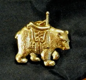 Authentic The Golden Ursine Guardian: A Talisman of Primal Strength