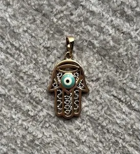 Authentic The Golden Hamsa: A Celestial Conduit of Divine Protection