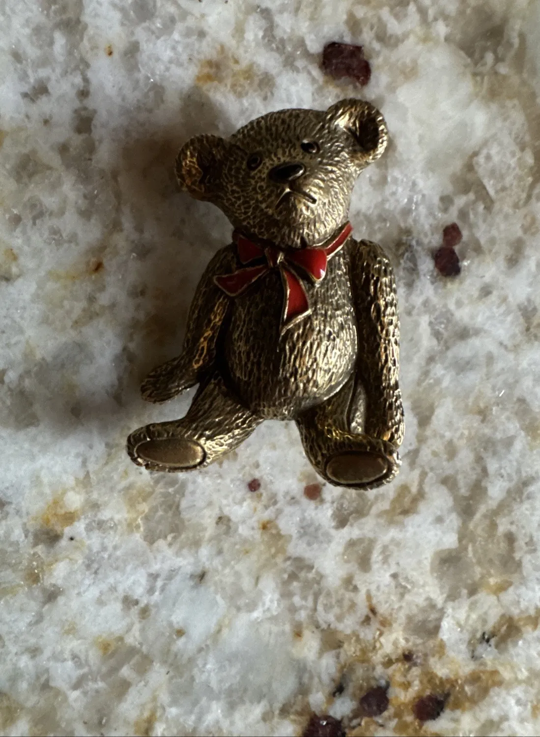 Authentic The Golden Guardian of Childhood Dreams Brooch