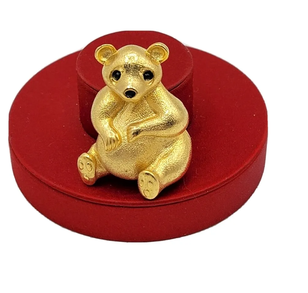 Authentic The Golden Guardian Teddy Bear Talisman