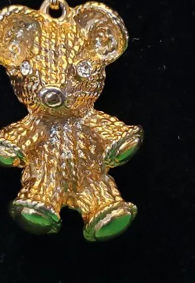 Authentic Guardian of Innocence: Teddy Bear Charm of Protection and Love