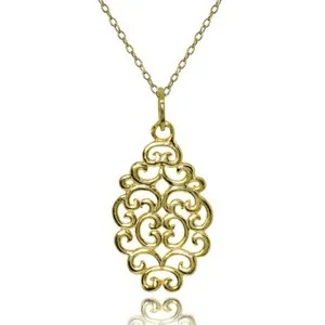 Authentic The Golden Spiral Filigree Talisman of Infinite Paths