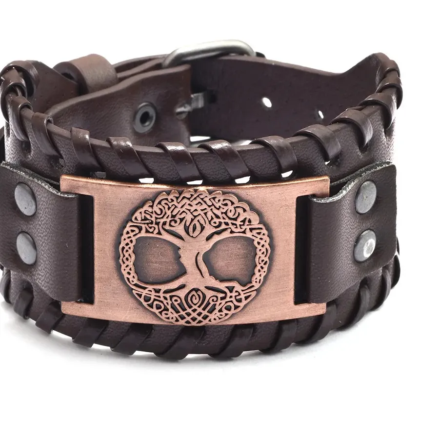 Authentic Navigating Destiny's Tides: A Protective Celtic Compass Bracelet