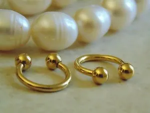 Authentic The Golden Crescent: Horseshoe Talismanic Ring