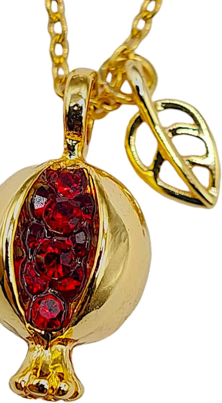 Authentic The Golden Pomegranate Vessel of Abundance and Eternal Promise
