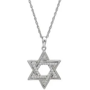 Authentic Celestial Harmony: The Diamond Star of David Radiance