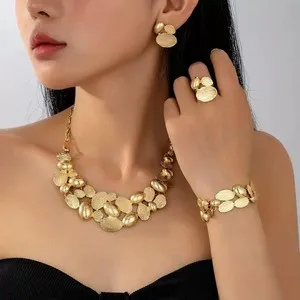 Authentic The Gilded Radiance Parure: A Symphony of Golden Light