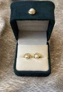 Authentic Nos Meilleurs Earrings Gold Plated And Boxed FREE Tracked Delivery UK