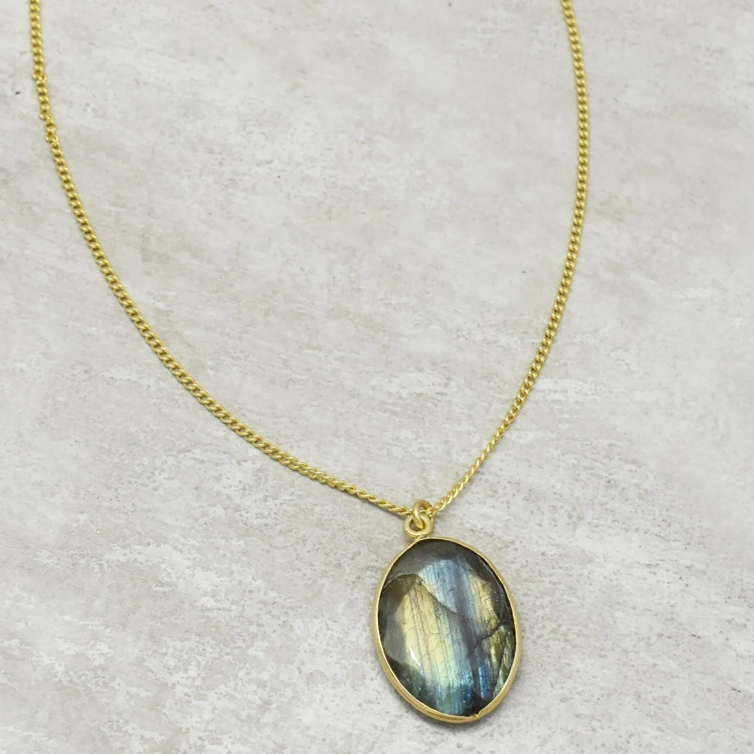 Authentic Celestial Labradorite Pendant