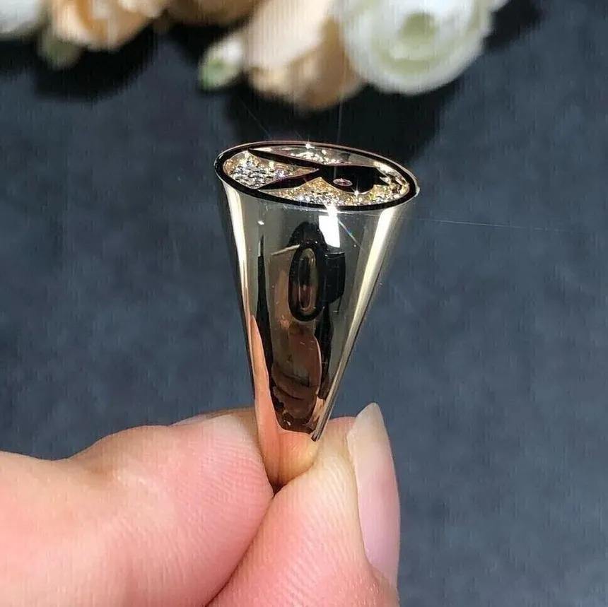 Authentic Rabbit's Gentle Fertility Blessing: 14K Gold Plated Moissanite Ring