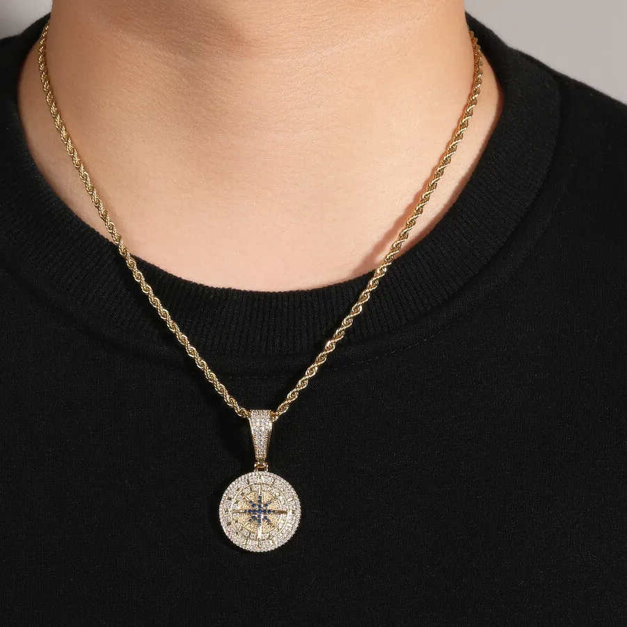 Authentic The Celestial Navigator Golden Compass Talisman
